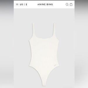 REEBOK X ANINE BING BODYSUIT XXS NWT